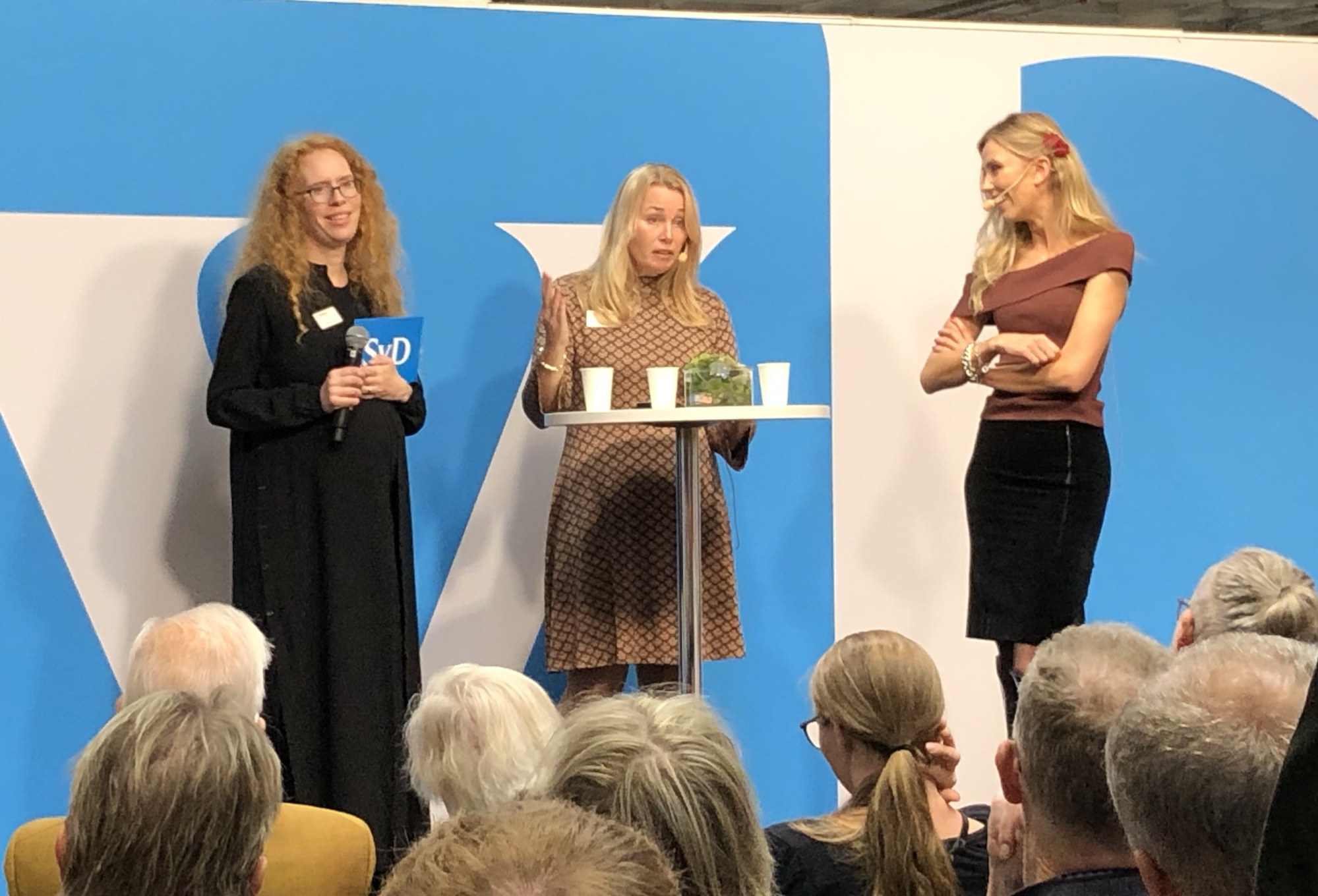 Josefin De Gregorio, Ann Heberlein och Nanna Olasdotter Hallberg